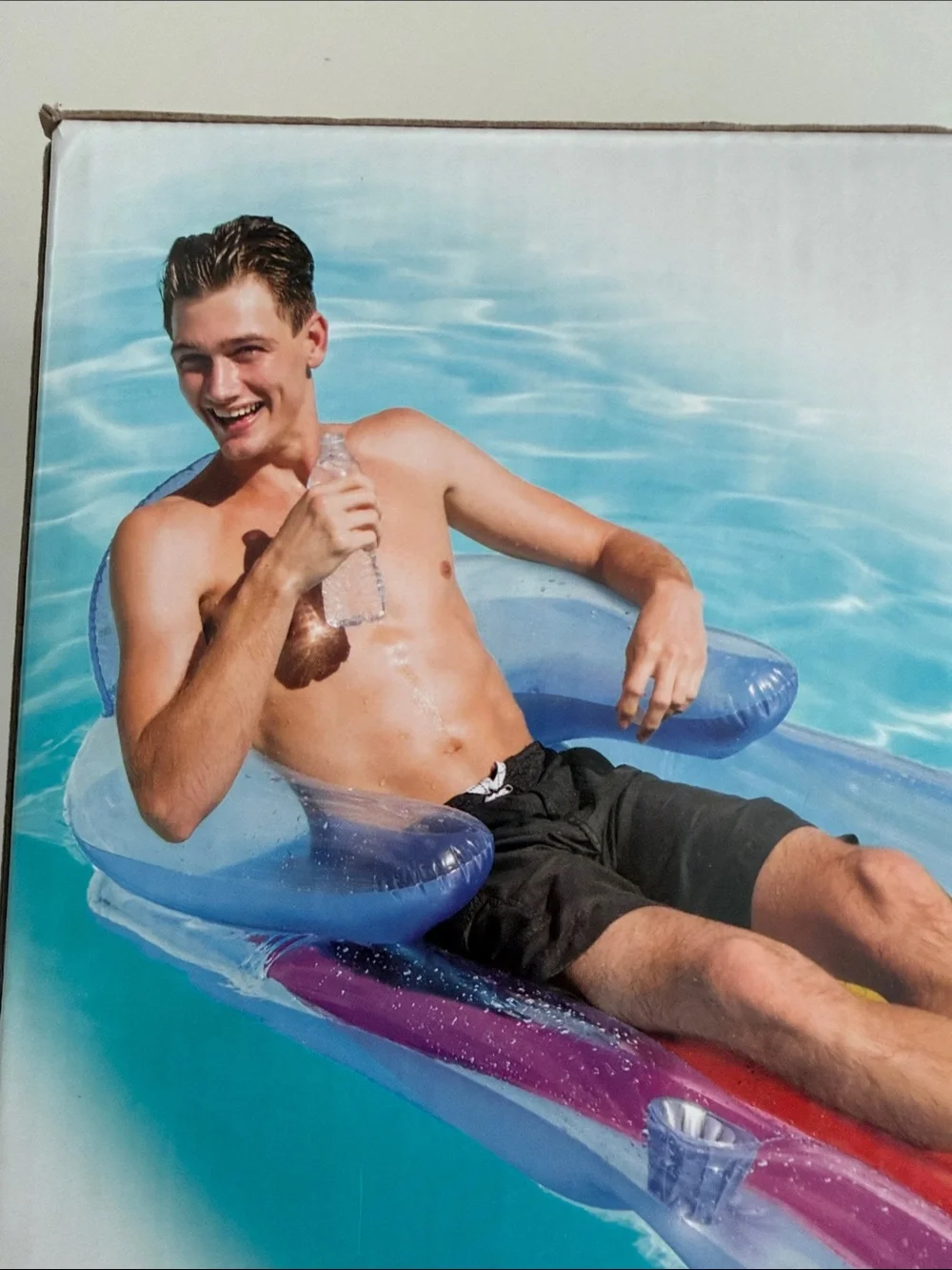 New - Intex King Kool Lounge Chair - Inflatable Pool Float - Summer - Swim - Picture 4 of 5